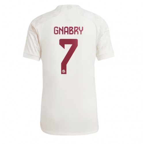 Moški Nogometni dresi Bayern Munich Serge Gnabry #7 Tretji 2023-24 Kratek Rokav